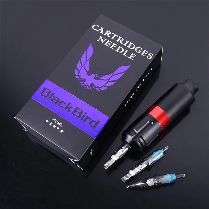 Tatŵ Blackbird Nodwydd Diogelwch Sterileiddio Diogelwch Tatŵ Diogelwch Ar Gyfer Peiriant Tatŵ