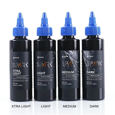 Colur Grayswash Organig 4oz 120ml inc Tatŵ Du