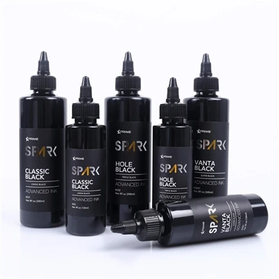 4oz Organic 3 Series Clasur Black Hole Black Vanta Black Tattoo Ink
