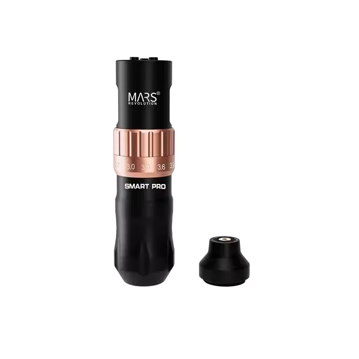Modur Coreless Mars 8V 6500 RPM 2.4-4.2mm Strôc 1500mAh Batri Tatŵ Peiriant Tatŵ