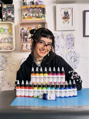 SPARK × @siamesescalante|Lle mae Disgleirdeb Artistig Yn Cwrdd ag Inc Proffes...
