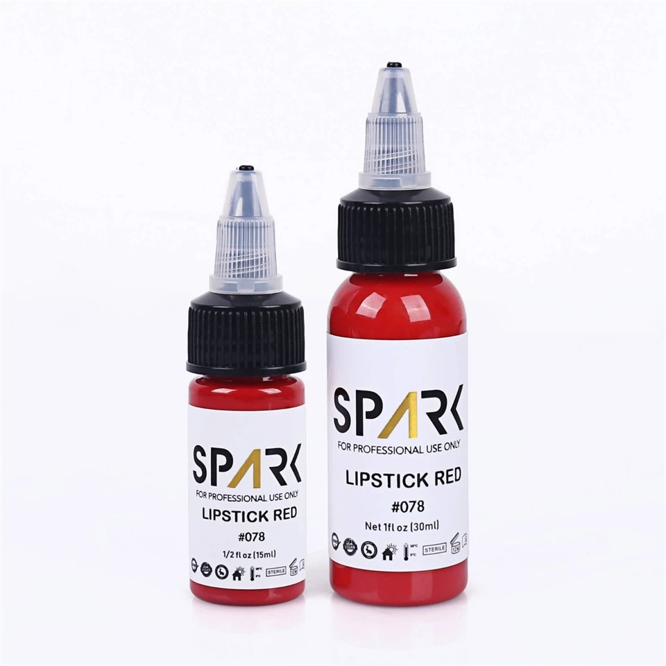 Premium High Quality Tattoo Ink 30 ML Pigment Customized Private Label Body Tattoo Ink factory
