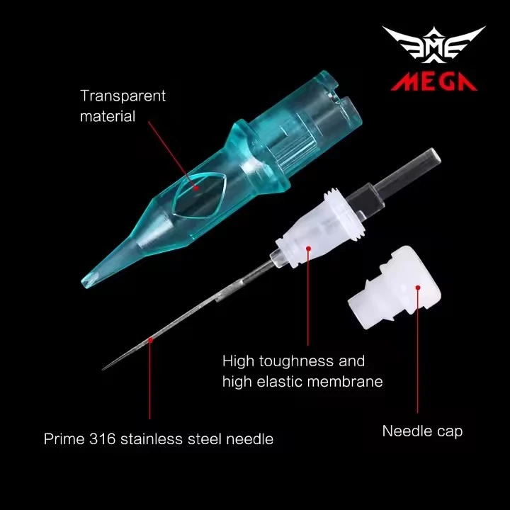 Premium MEGA Tattoo Cartridge Needle Tattoo Disposable Needles Tattoo Factory