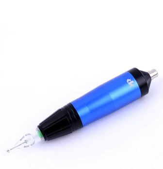Pen tatŵ cyfleus gyda chebl gwefru