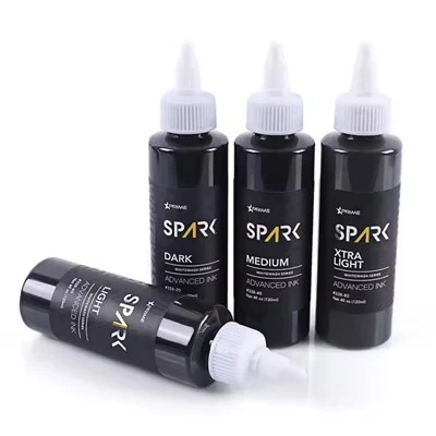 Ffatri pefrio arfer 4oz 120ml golchi gwyn paent anhygoel pigment corff croen croen inc du triphlyg tatŵ glöynnod byw