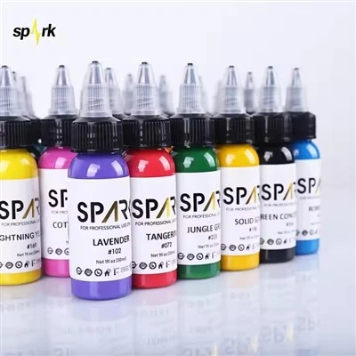 Ink Tatŵ Gwreichionen Proffesiynol 1oz 25 Set Lliw