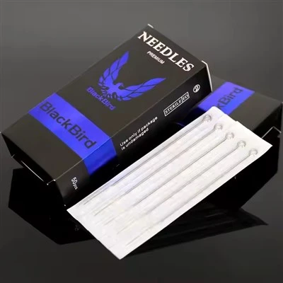 Gwneuthurwr Gwreiddiol Premiwm Blackbird Trandtitional Tattoo Needles Tattoo Nodwydd di -haint