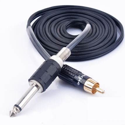 Cord Clip Tatŵ RCA o Ansawdd Uchel 2.4m