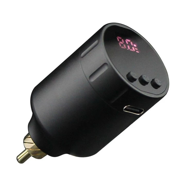 1500mAh Tatŵ Cyflenwad Pŵer Di-wifr Tatŵ Batri Di-wifr