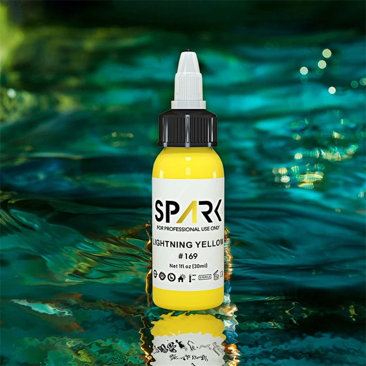25 Lliw Set Tattoo Ink Spark Tattoo Ink Set Pigmentau Proffesiynol