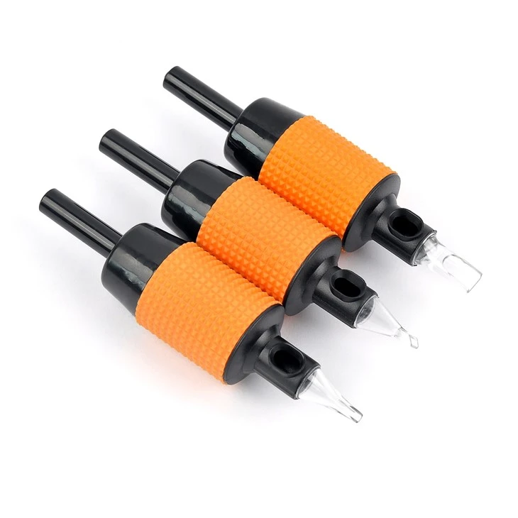 Tiwbiau Grip Tatŵ Proffesiynol 25MM Tiwbiau Tatŵ tafladwy