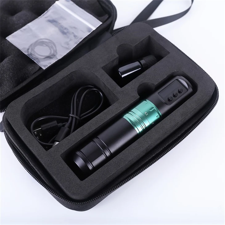 Peiriant Tattoo Modur Brushless Spark Tattoo Pen Peiriant Peiriant Tattoo Di-wifr