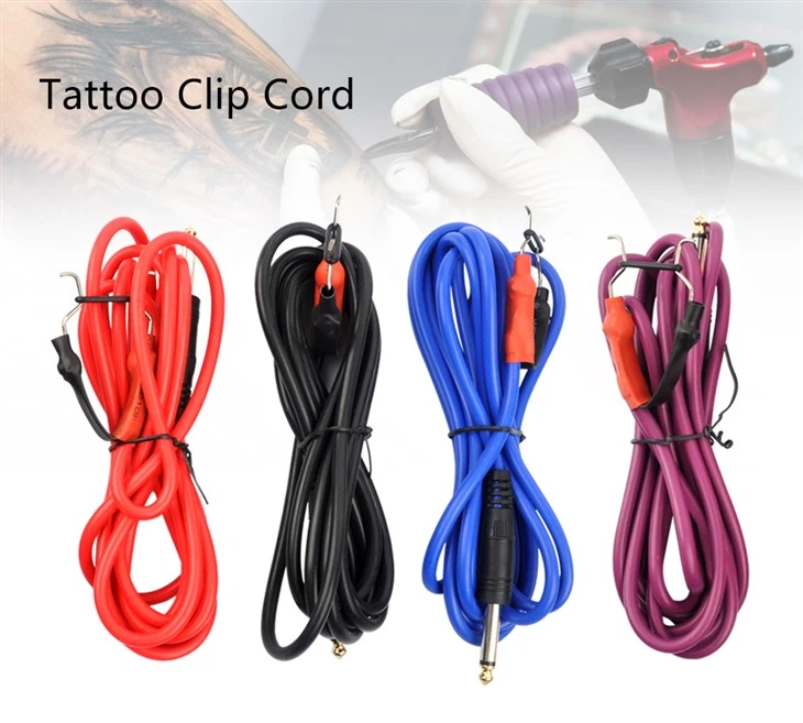 Cord Clip Tatŵ Diogel Gwydn