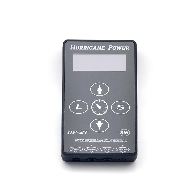 Cyflenwad pŵer tatŵ LCD corwynt cyflenwad pŵer ar gyfer peiriannau tatŵ