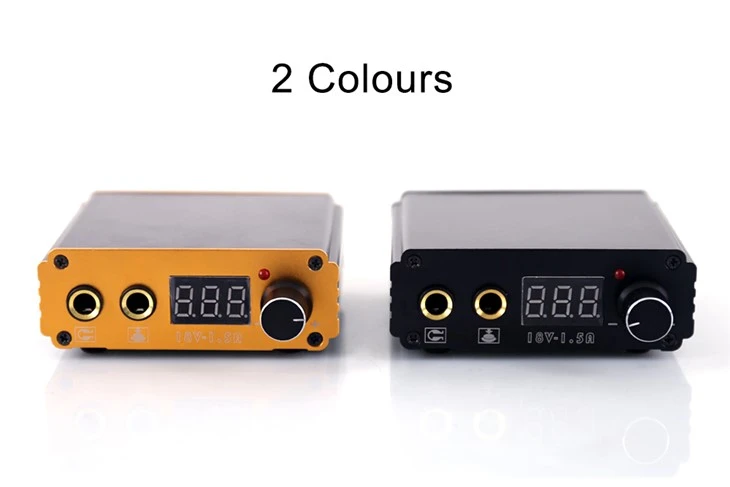 Cyflenwad Pŵer Tatŵ Mini LCD Ysgafn