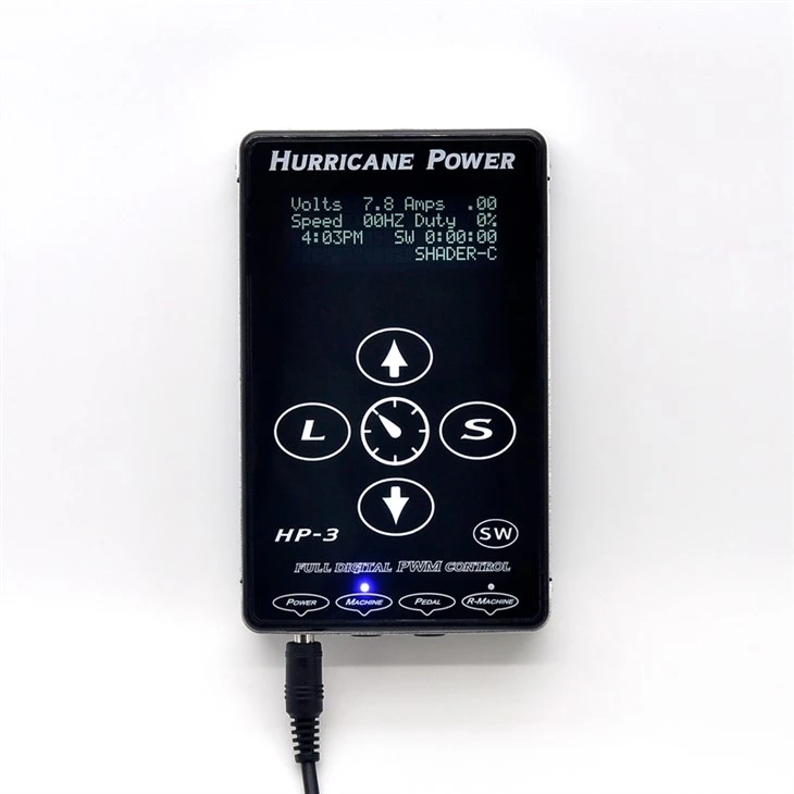 Cyflenwad Pŵer Tatŵ Tatŵ Cyflenwad Pŵer Cyflenwadau Tatŵ Mini LCD