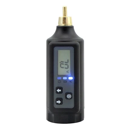 2000 MAh Cyflenwad Pŵer Tatŵ Di-wifr Digidol