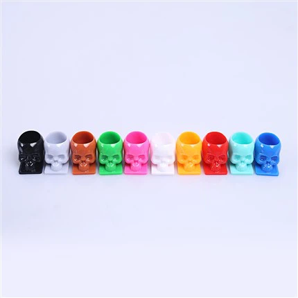 11mm * 13mm 200pcs/bag Cwpan Inc Tatŵ Plastig tafladwy Ar gyfer Cwpan Inc Penglog Tatŵ