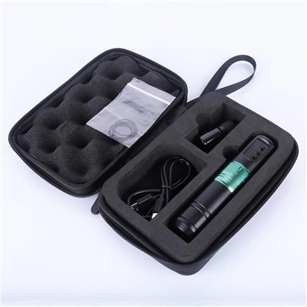 2024 Dyluniad Newydd Peiriant Tatŵ Di-wifr Spark 1600mAh * Batri