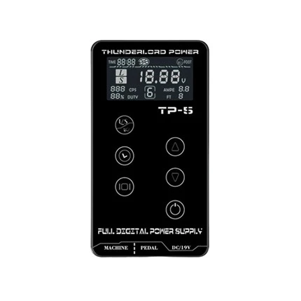 3-18V Tatŵ Cyflenwad Pŵer Trydan LCD Digidol