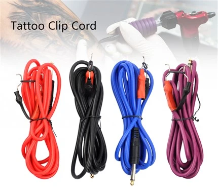 Cord Clip Tatŵ Diogel Gwydn