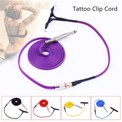 Cord Clip Tatŵ o Ansawdd Uchel Ar gyfer Peiriant Tatŵ