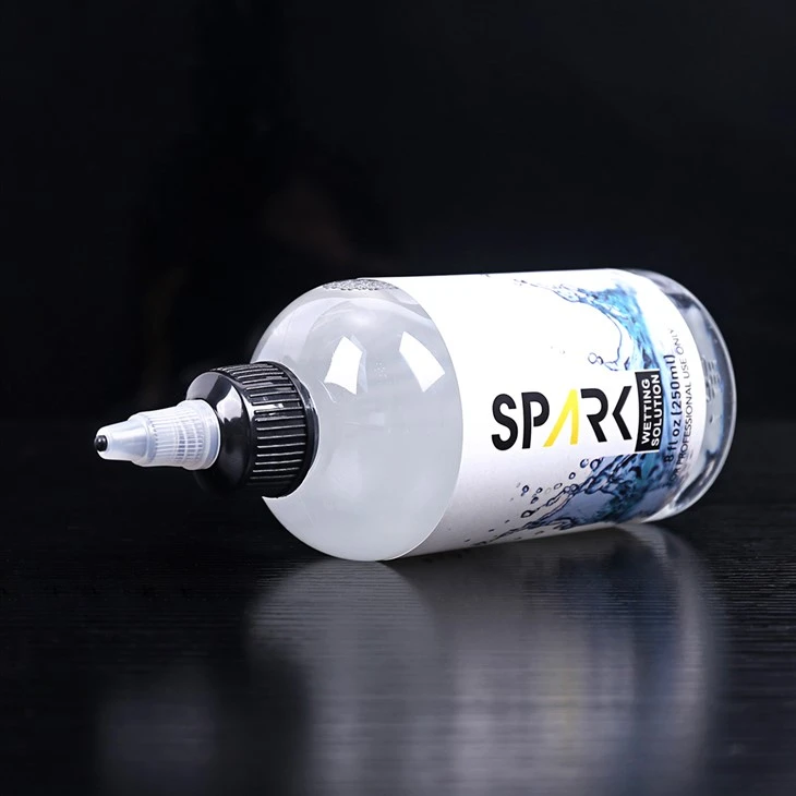240ML 8OZ mewn Swmp Spark Tatŵ Gwlychu Ateb Tatŵ Spark Datrysiad Cymysgu Tatŵ Spark Tatŵ Inc