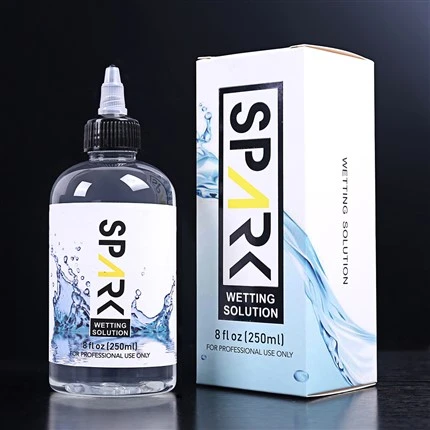 Gwreiddiol 240ML 8OZ Ateb Tatŵ Gwlychu Spark Ateb Tatŵ Cymysgu Spark Tatŵ Inc