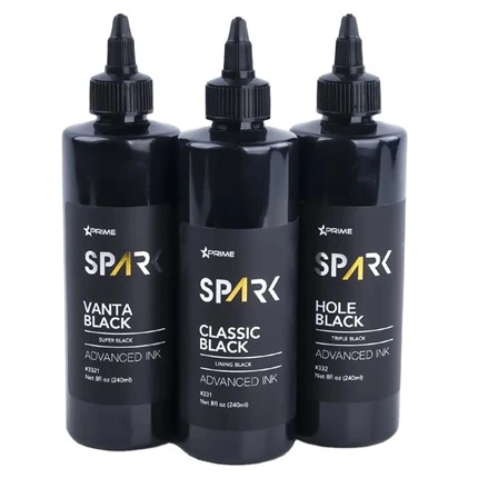Inc Tattoo 8 Oz Super Black Black Ink Series Vanta Black Spark Inc Tatŵ Set inc Tatŵ