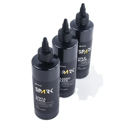 Vanta Black 8OZ 4OZ Super Black Ink Series Spark Inc Tattoo Ink Tattoo Ink Set Professional